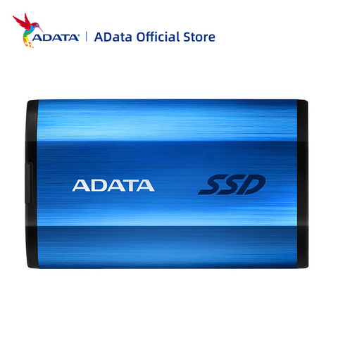 ADATA-disco duro externo de estado sólido para ordenador portátil, unidad SSD con USB 3,2, Gen2, USB-C, tipo C, SE800, 1TB, 500GB, para cámara o servidor ► Foto 1/3