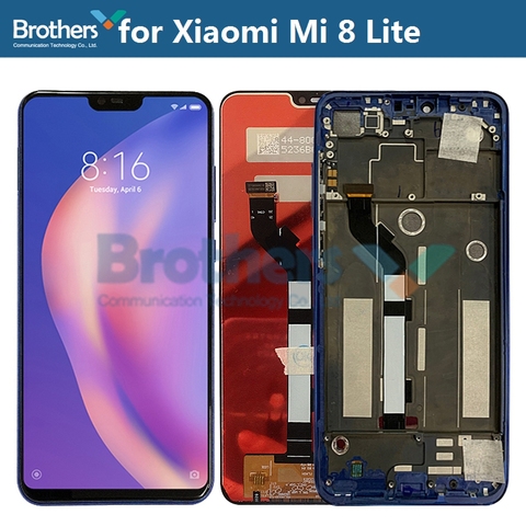 Pantalla LCD para Xiaomi mi 8 Lite pantalla LCD para Xiaomi mi 8 Lite pantalla táctil digitalizador LCD montaje Original 6,26 ''trabajo probado ► Foto 1/6