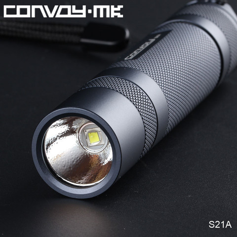 Convoy-linterna LED potente S21A, 2300lm, Luminus, SST40, batería de 21700, antorcha EDC con protección de temperatura recubierta de AR, 18650 ► Foto 1/1