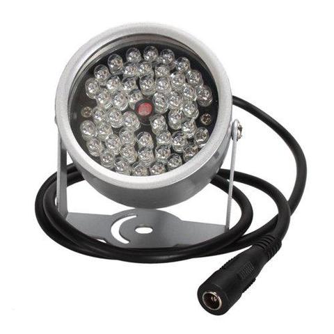 Iluminador LED IR para cámara CCTV, luz de relleno con visión nocturna, impermeable, infrarrojo IR, 48 Led, para cámara Ip ► Foto 1/6