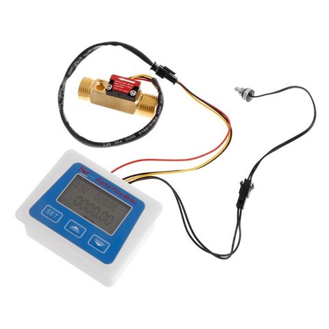 Medidor de sensor de Flujo de Agua con pantalla tipo batería sea zhong jiang medidor de flujo digital y YF-B7 de sensor de flujo ► Foto 1/5