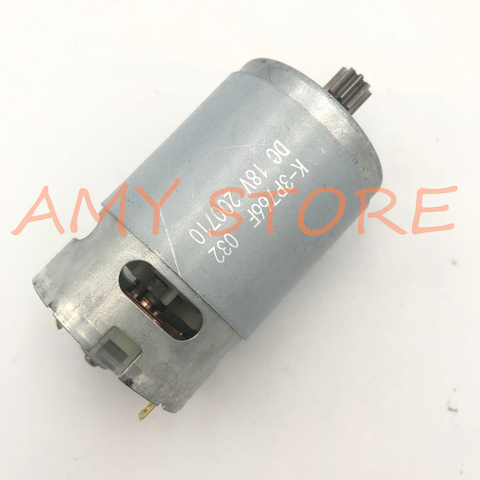 RS550 Motor 17 dientes 14 dientes 9,6 V 10,8 V 12 V 12 V 14,4 V 16,8 V 18 V Gear 3mm eje para inalámbrico de carga taladro destornillador ► Foto 1/6