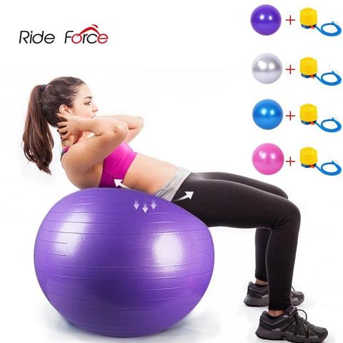 Pelota de Yoga deportiva para Pilates, pelota de ejercicio para gimnasio, equipo de equilibrio de Fitness, accesorios de entrenamiento, 55cm, 65cm, 75cm ► Foto 1/6