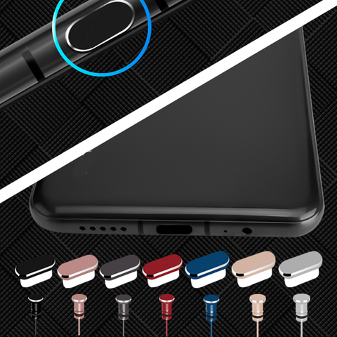 Puerto de carga de teléfono tipo C, Conector de auriculares de 3,5mm, tarjeta Sim, USB C, enchufe de polvo para Samsung S10, S9, S8, Note 8, 9, Huawei P10, P20, P30 Pro ► Foto 1/6