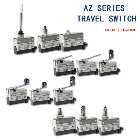 Microinterruptor CHZJTTDQ AZ-7141.az-7110.az-7121.az-7311.az-7100.az-7166.az-7124, interruptor de límite de pulsación horizontal pequeño, reinicio ► Foto 1/6
