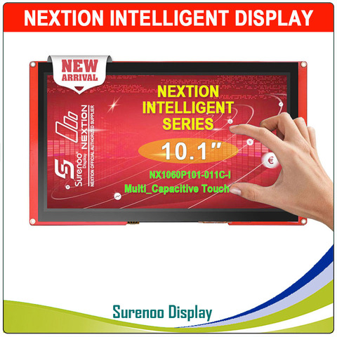Módulo inteligente NX1060P101 Nextion HMI USART UART, pantalla TFT LCD, Panel táctil resistivo/capacitivo para Arduino, 10,1