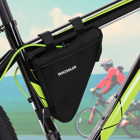 Docooler-bolsas triangulares para bicicleta, a prueba de agua, para montar en bicicleta ► Foto 1/6