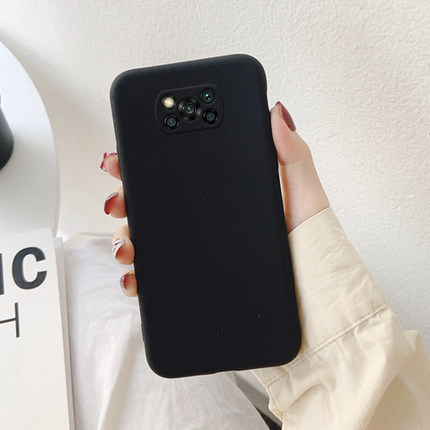 Funda de silicona líquida Original para Xiaomi Poco X3, funda NFC para Xiaomi Poco X3 M3 Mi 9 Note 10 lite ► Foto 1/6