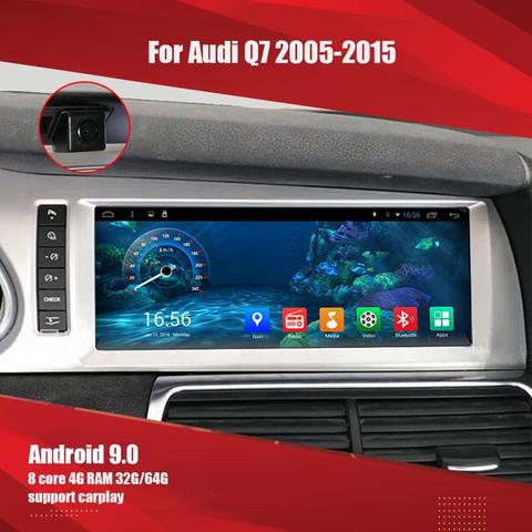 Aucar Android multimedia para coche Audi Q7 Audi A6 2005-2015 la radio del coche 8 core GPS navegación Radio WIFI estéreo Unidad de MMI 2g 3g ► Foto 1/6