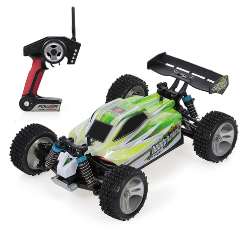 WLtoys-coche teledirigido todoterreno de alta velocidad para niño. A959-A, vehículo de radiocontrol A959-B A959 1:18, tracción a las 4 ruedas, 2,4 GHz, 70 KM/H ► Foto 1/6