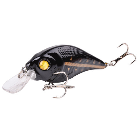 Señuelos duros VIB de 8cm y 11g, cebos para pececillos, anzuelos triples, Crankbait para hundir, Wobblers, aparejos de pesca, ojos 3D, 1 Uds. ► Foto 1/6