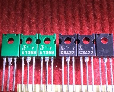 10 par/lote Original Japón serie Transistor Bipolar-Bipolar Junction Transistor (BJT) PNP de Audio Amplfier envío gratis ► Foto 1/5