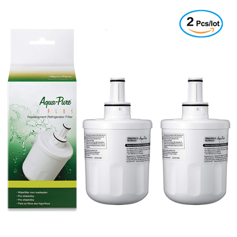 Reemplazar Samsung DA29-00003F DA29-00003A DA29-00003B Aqua pura Plus nevera filtro 2 pack ► Foto 1/6