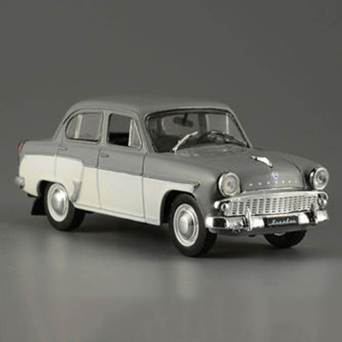 Moskvich-modelo de coche de aleación clásica para niños y adultos, juguete fundido a presión de metal, colección de regalo, adornos de decoración familiar, escala 1:43, 407 ► Foto 1/4