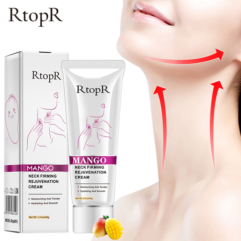 RtopR reafirmante de cuello crema rejuvenecedora antiarrugas reafirmante blanqueamiento de piel suero hidratante para el cuello Peeling suave Cuidado del cuello ► Foto 1/6