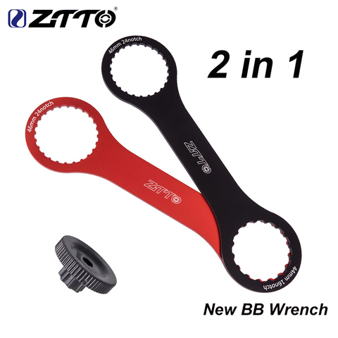 ZTTO-Llave de soporte inferior, 1 pieza, DUB para BB91, BB109, BB86, BB30sh, PF30SH, soportes inferiores, BB51, BB71, herramienta BB, aleación de aluminio negro y rojo ► Foto 1/6