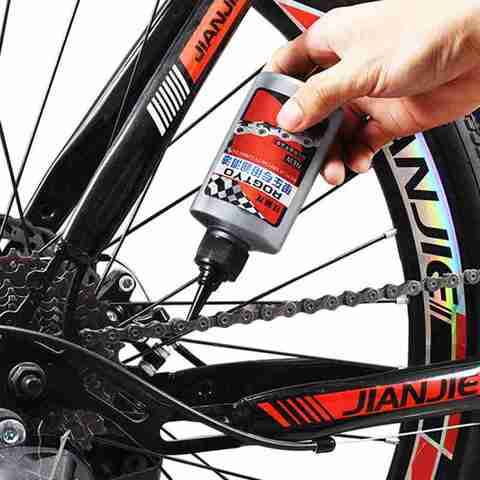 100 bicicleta Ml lubricante especial seca de rueda de cadena de bicicleta de aceite de grasa lubricante MTB DE LA BICI para el tenedor del volante del ciclismo ► Foto 1/6