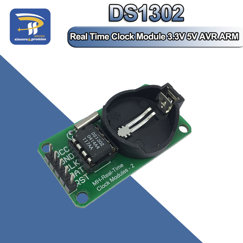 Electrónica Inteligente DS1302 Módulo de reloj en tiempo Real 3,3 V 5V para Arduino CR2032 AVR brazo UNO MEGA desarrollo Diy Kit de iniciación ► Foto 1/6