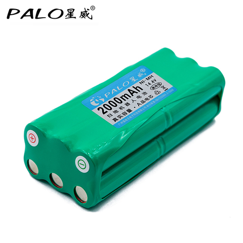 PALO nuevo tipo batería 14,4 V Ni-MH 2000mAh aspiradora Robot batería recargable paquete para liberoV-M600/M606 V-botT270/271 etc ► Foto 1/6