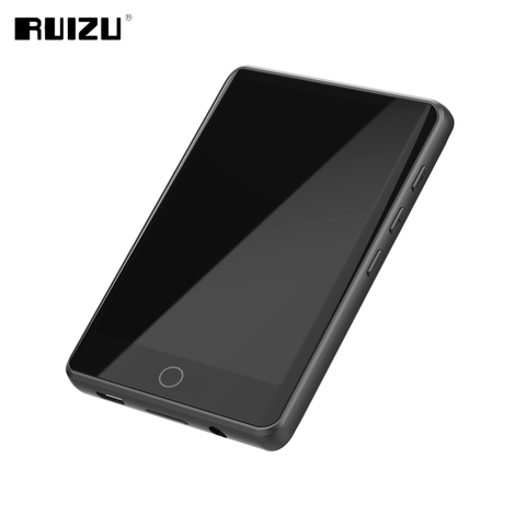 RUIZU-reproductor MP3 M6 con Bluetooth, pantalla completamente táctil, 8GB/16GB, HIFI, música, Radio FM, E-Book, vídeo, altavoz incorporado ► Foto 1/6