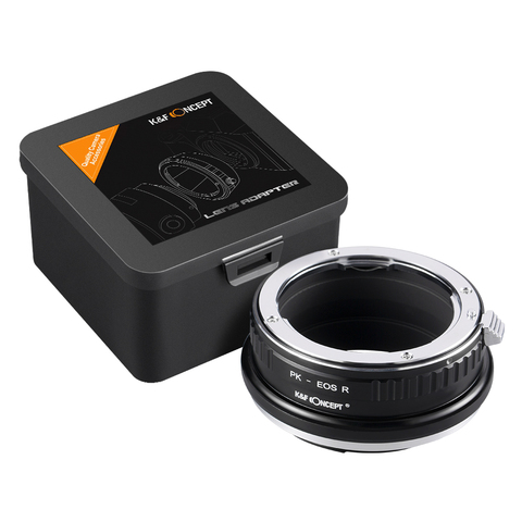 K & F Concept-adaptador de montaje para lentes, para Pentax PK Lens a Canon EOS R Cuerpo de Cámara ► Foto 1/6