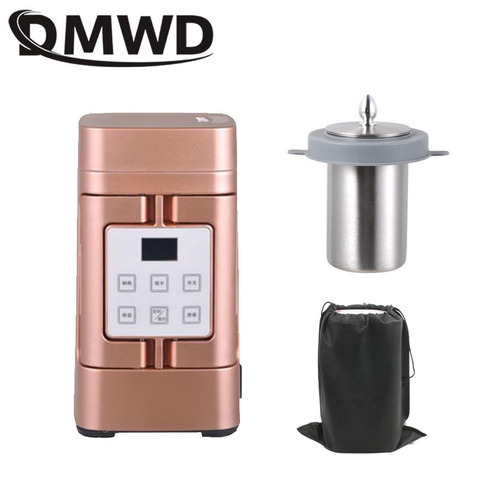 DMWD-Hervidor eléctrico multifunción de acero inoxidable para viaje, olla caliente para Fideos, sopa, estofado, caldera de calefacción de agua, 110V/220V, UE ► Foto 1/6