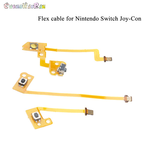 Reparación SL SR ZL y ZR botón L cinta Flex Cable para Nintendo NS DE ALEGRÍA-Con interruptor L R Tecla de botón para deslice el controlador partes ► Foto 1/6