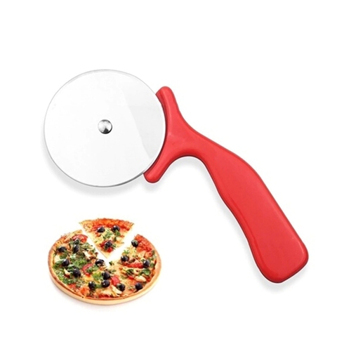 Cortador de Pizza de acero inoxidable, utensilios para Tartas, tijeras de ruedas para Pizza, gofres, masa, galletas, utensilios de cocina, 1 ud. ► Foto 1/6