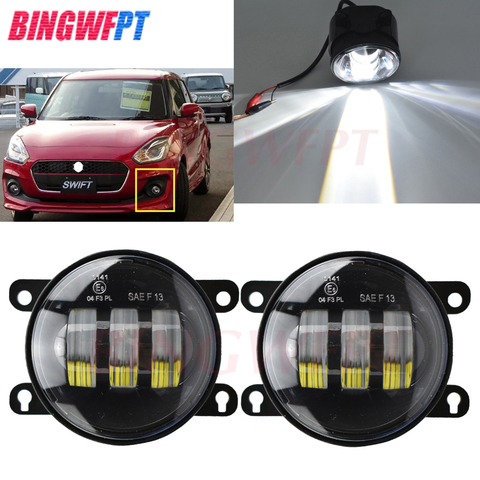 Luz LED antiniebla para coche Suzuki Swift, luz LED antiniebla de alta calidad para vehículo todoterreno cerrado Jimny FJ 33900-STK-A11, 2 unidades/par ► Foto 1/6