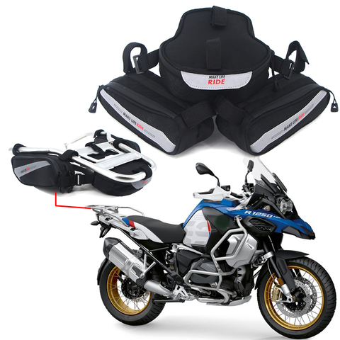 Bolsa de sillín de motocicleta, alforja trasera, herramienta de montaje, Panniers, funda superior, para BMW R1250GS R1200GS ADV LC R1250 R1200 GS ► Foto 1/6