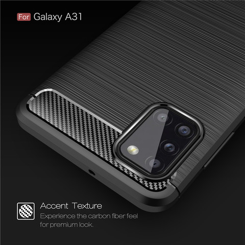 Para cubrir Samsung Galaxy A31 caso suave de TPU caso para Samsung 31 cubierta Fundas Samsung M31 M21 A71 A51 a41 A11 S20 Ultra A31 caso ► Foto 1/6