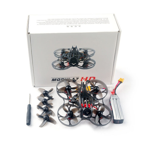 Happymodel Mobula7 HD 1102 2-3S 75mm Crazybee F4 Pro CADDX Turtle V2 DVR 200mw FPV sin escobillas Cinewhoop Freestyle Dron PNP/BNF ► Foto 1/6