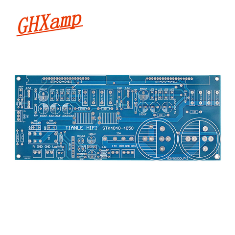 GHXAMP-AMPLIFICADOR DE POTENCIA DE película gruesa PCB, placa vacía de doble canal de alta corriente para STK4036-STK4050, STK4040XI-STK4048XI y todas las series ► Foto 1/6