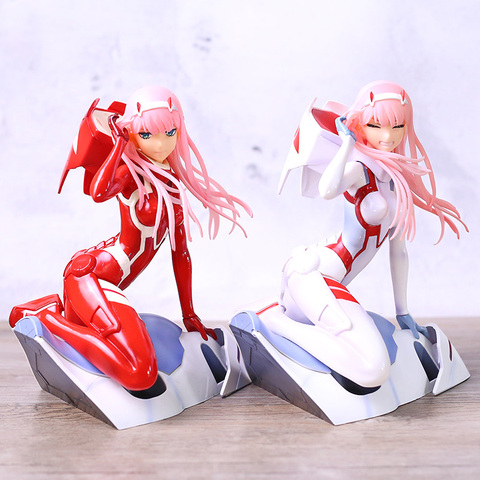 Figuras de acción de Darling in the FRANXX Zero Two 02, modelos coleccionables en PVC, ropa blanca y roja ► Foto 1/6