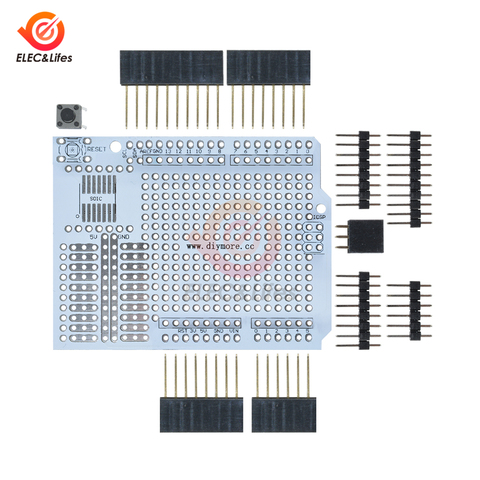 Placa de expansión para Arduino UNO R3, prototipo, PCB, placa de módulo de protección DIY ► Foto 1/6