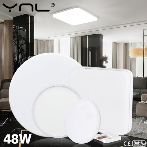 Luces de techo LED ultradelgadas 48W 36W 24W 18W 13W 9W 6W 110V 220V lámparas de techo Led moderno para sala de estar iluminación de techo Led ► Foto 1/6