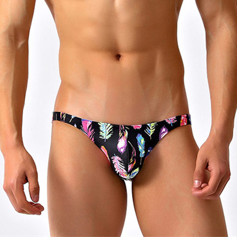 Sexy hombre Swim calzoncillos de cintura baja Bikini traje de natación bañadores para hombre Gay traje de baño traje de pantalones cortos de playa Desmiit 2022 Slip ► Foto 1/6