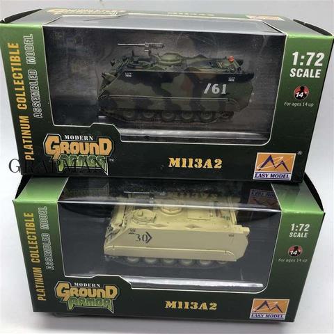 1/72 nos M113A2 tanque del ejército platino colección maqueta terminada montada modelo Easymodel juguete ► Foto 1/6