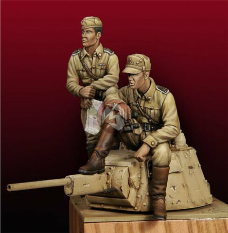 Guerrero antiguo sit incluye 2 figuras de resina en miniatura gk sin montar, sin depósito, 1/35 ► Foto 1/1