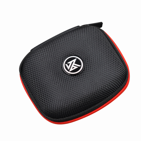 Nuevo KZ caso auricular caja funda para auriculares Bluetooth Portable de compresión caso auricular, EVA estuche de cremallera con logotipo ZST V80 ES4 ► Foto 1/6