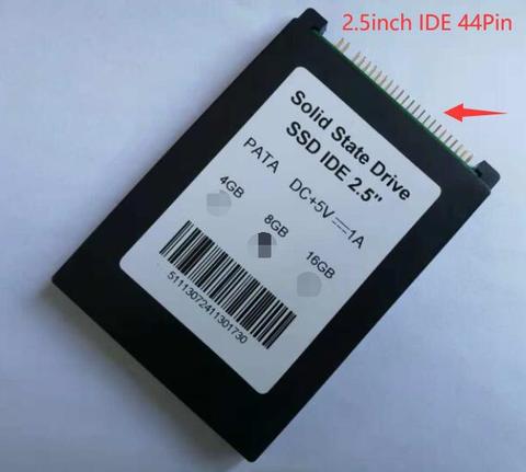 Nuevo 2,5 pulgadas 4G 8G 44p IDE SSD 2,5 