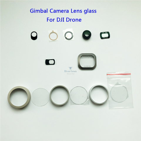 Cardán Cámara lente UV reemplazo de vidrio para Mavic 2 pro/Mini/aire 2/pro chispa phantom 3/4 pro/adv/v2.0 DJI piezas de repuesto de drones ► Foto 1/6