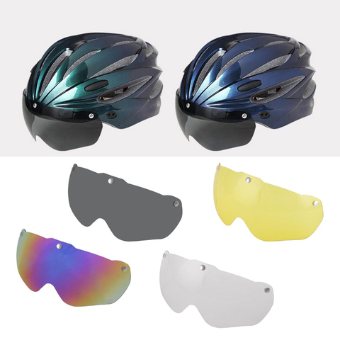 Gafas antiniebla de repuesto, lentes de repuesto para casco de bicicleta, visera, pieza de reparación ► Foto 1/6