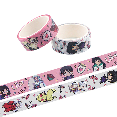 Ransitute-Conjunto de cintas Washi R1171 de Anime, cinta adhesiva, decoración artesanal, álbum de recortes, diario, cinta, suministro de papelería ► Foto 1/6