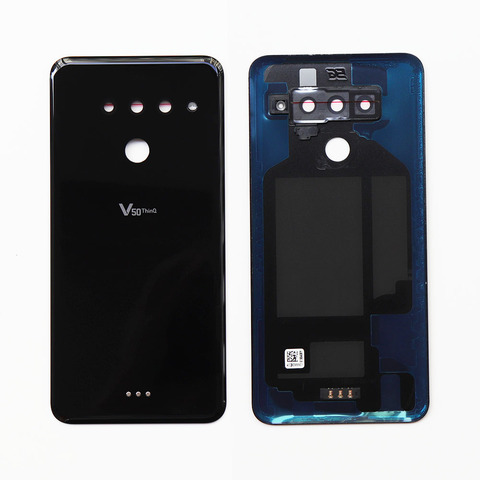 Puerta de batería de LM-V500N Original para LG v50 ThinQ 5G, piezas de reparación de carcasa de cristal trasera, pantalla Dual V50 con lente de cámara ► Foto 1/5