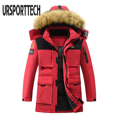 Chaqueta de plumón de pato para hombre, Parka impermeable, rompevientos, ropa de nieve, prendas de vestir, abrigo para niños pequeños, Canadá, Invierno 2022, novedad de 90% ► Foto 1/6