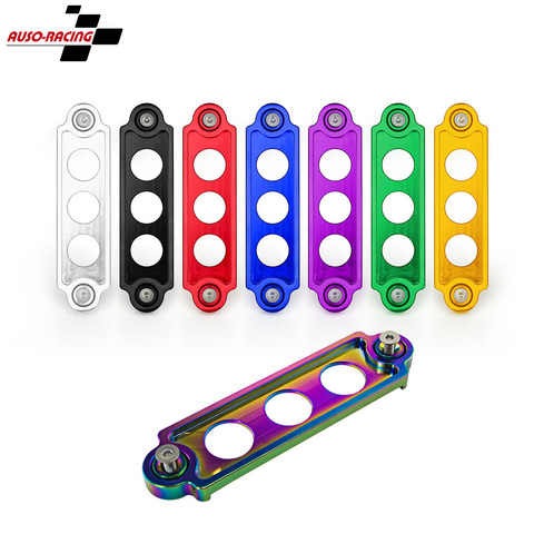 Jdm-bloqueo del soporte de sujeción de batería anodizado para Honda Civic/CRX 88-00 ACURA INTEGRA, accesorio de coche con logotipo ► Foto 1/6