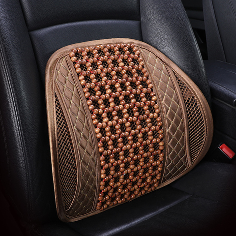 KKYSYELVA-silla de oficina de masaje Lumbar, almohada de soporte de malla, cojín de ventilación, accesorios de Interior de coche, soportes de cintura ► Foto 1/6