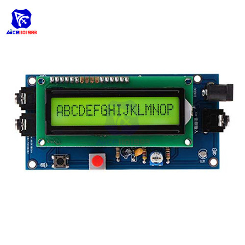 Diymore Ham-lector de código esencial Morse CW, decodificador, módulo traductor de código Morse con pantalla LCD 1601 ► Foto 1/6