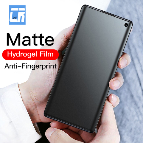 Película de hidrogel mate para Samsung galaxy, Protector de pantalla 100D sin huella dactilar para Samsung galaxy Note 10 20 9 8 S10 S9 S8 S20 S21 Plus, s10e ► Foto 1/6